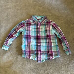 Gymboree boys button down shirt